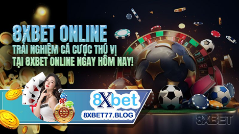 Các trò chơi bài casino phổ biến trên 8xbet online, từ poker đến blackjack